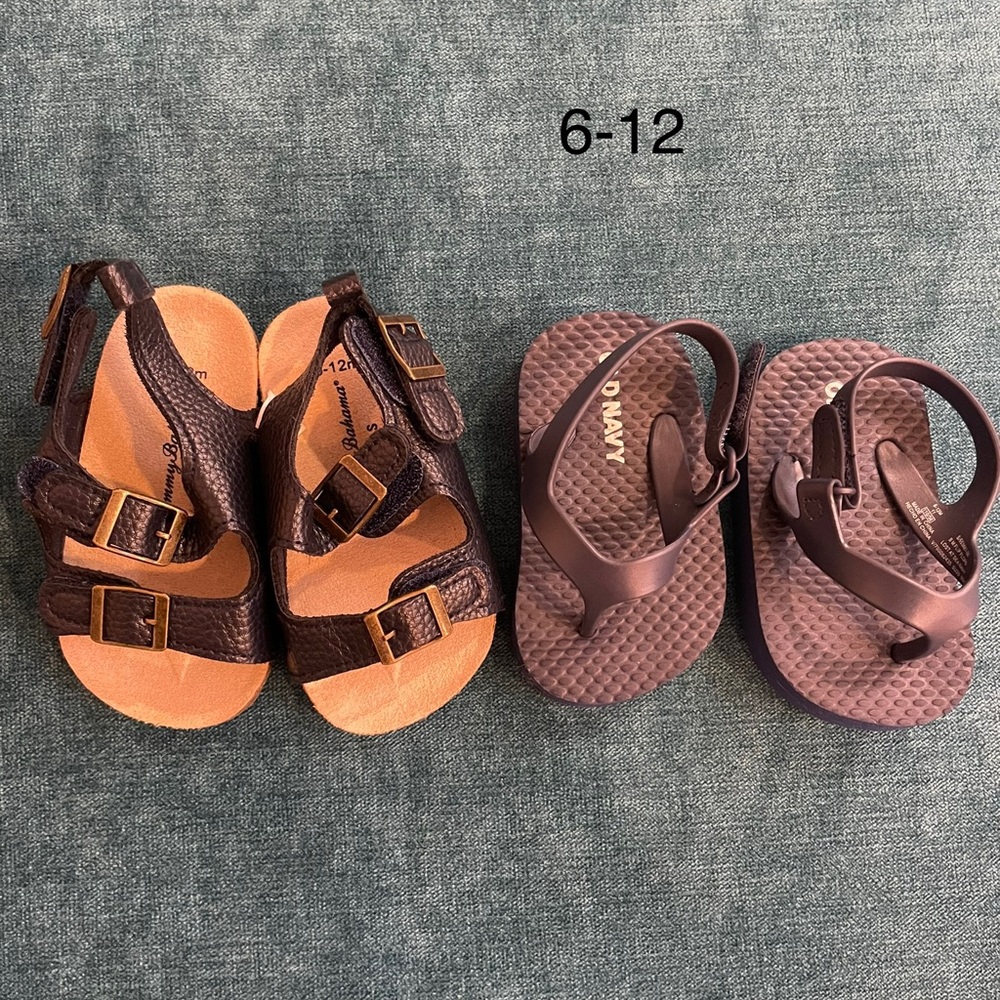 Boys sandals 6-12